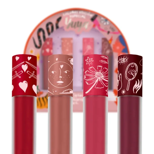 Set de 4 tintas 3 en 1 (Cupido, De Noche, Marzo, Destino) 5.5 ml c/u - Imagen 2