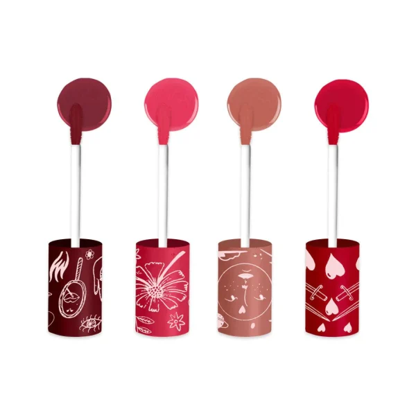 Set de 4 tintas 3 en 1 (Cupido, De Noche, Marzo, Destino) 5.5 ml c/u - Imagen 3