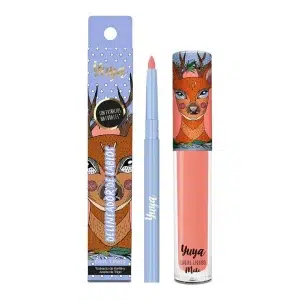 Yuya - Dúo Labial y Delineador Bonita (Nude)