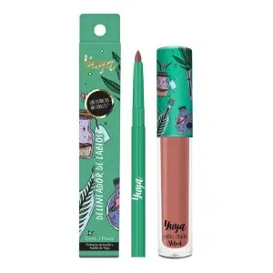 Yuya - Dúo Labial y Delineador Te Quiero (Marrón)