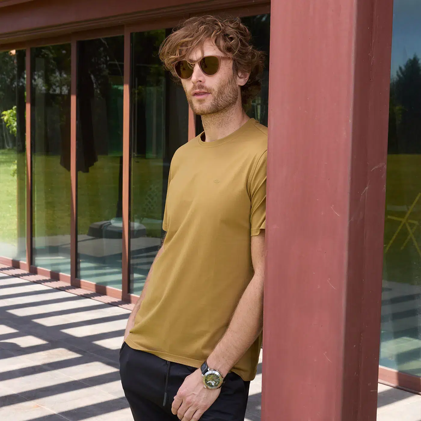 Playera Básica Porto Blanco de Hombre Cuello Redondo - Imagen 9