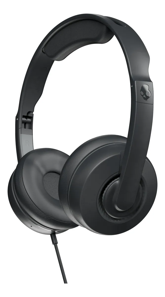 Audífonos Skullcandy Cassette Junior Alámbricos Infantil Negro