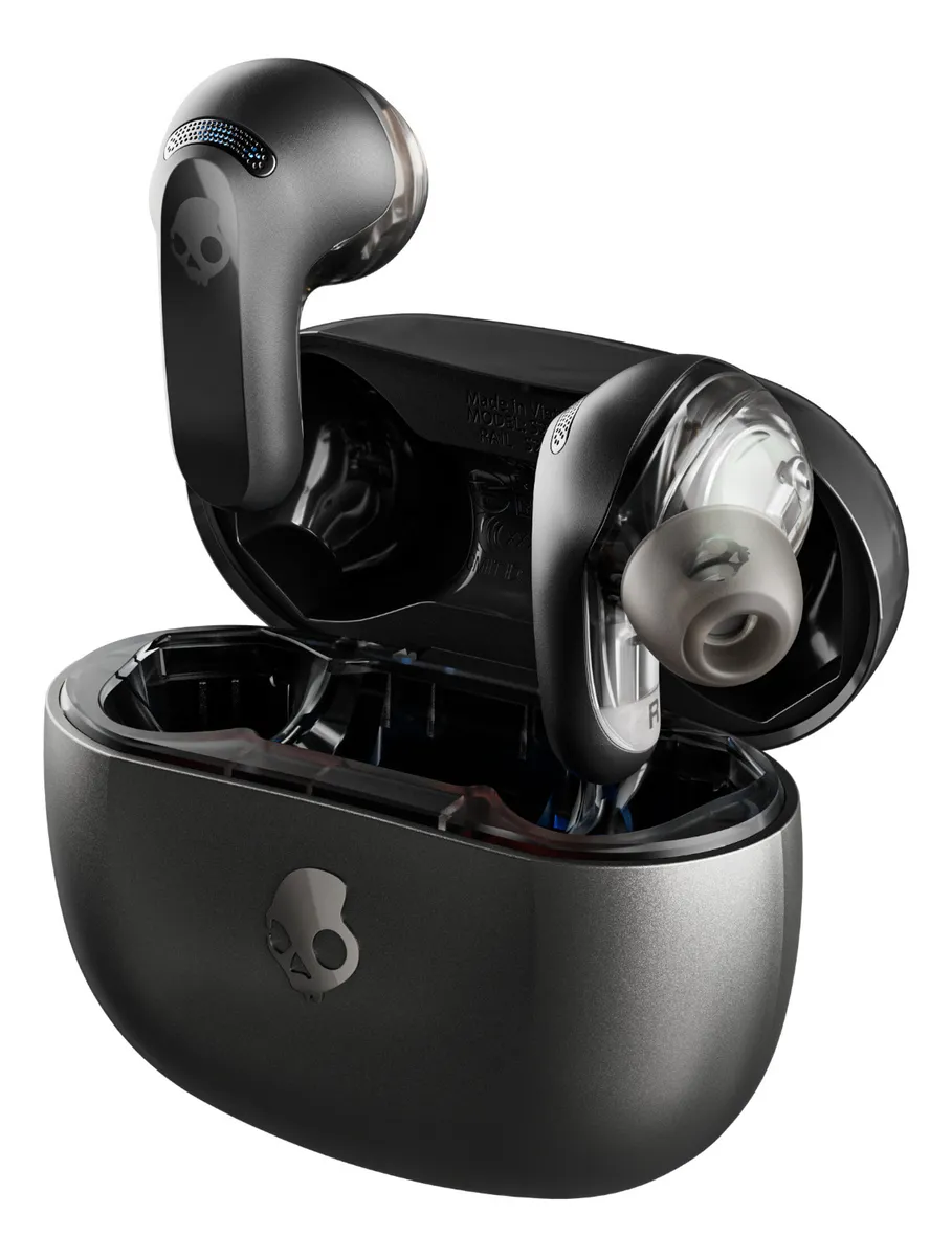 Audífonos Skullcandy Tw Rail Con Cancelación De Ruido Negro - Imagen 6