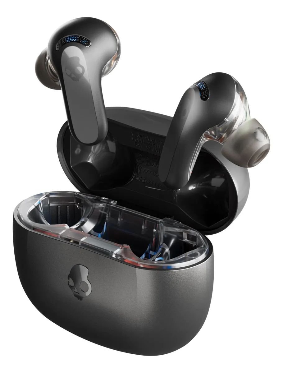 Audífonos Skullcandy Tw Rail Con Cancelación De Ruido Negro