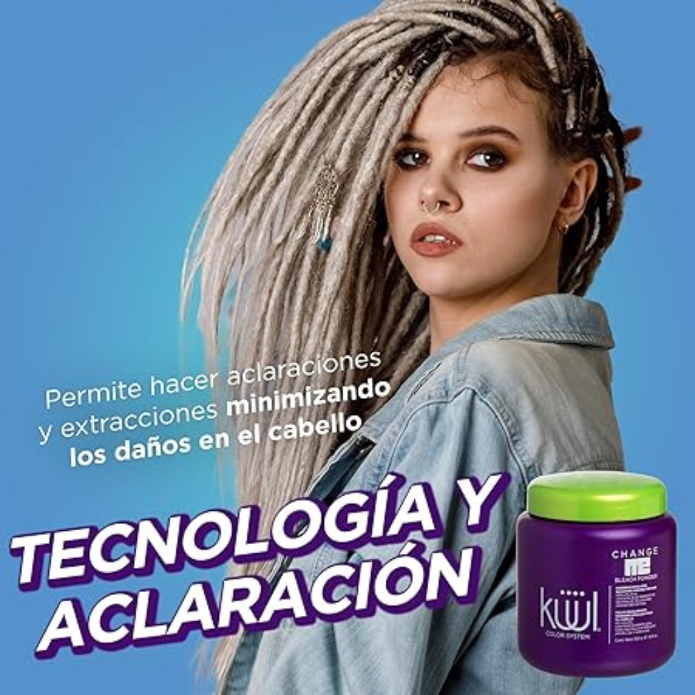 Decolorante Kuul en polvo para el cabello, bleach powder Polvo 500 gr - Imagen 2
