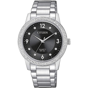 Reloj de cuarzo para dama con caja y brazalete de acero inoxidable