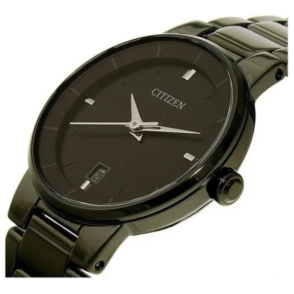 Reloj Citizen de cuarzo para dama en diseño monocromático negro calibre G011 - Imagen 2