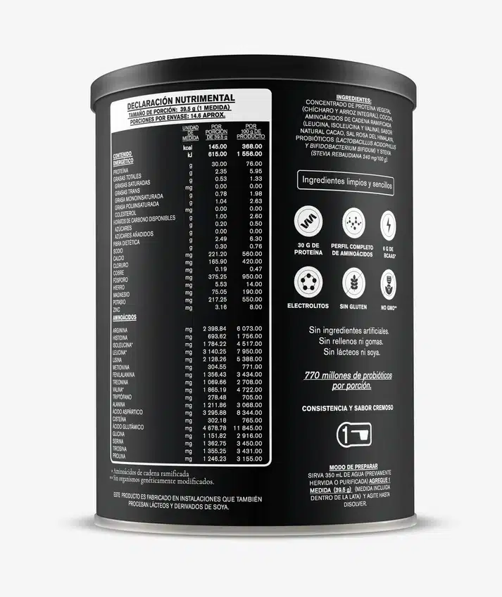 Habits Proteína Cacao High Performance - 578g - Imagen 2