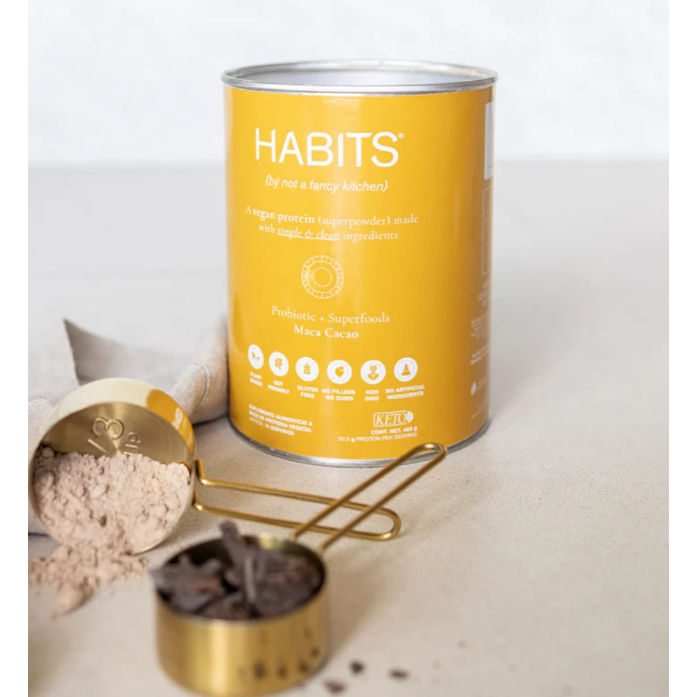 Habits Protein Probiotic Maca Cacao - 488g - Imagen 4