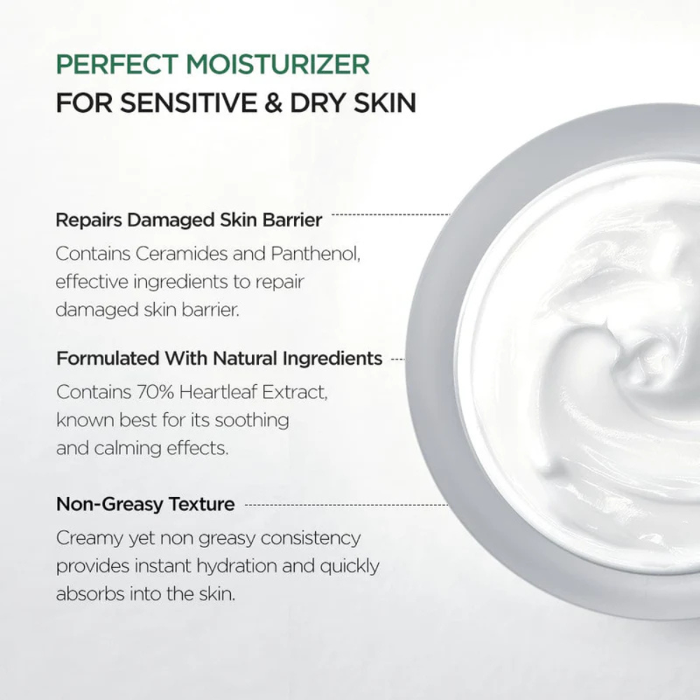 Anua Heartleaf 70% Intense Calming Cream 50 ml - Imagen 3