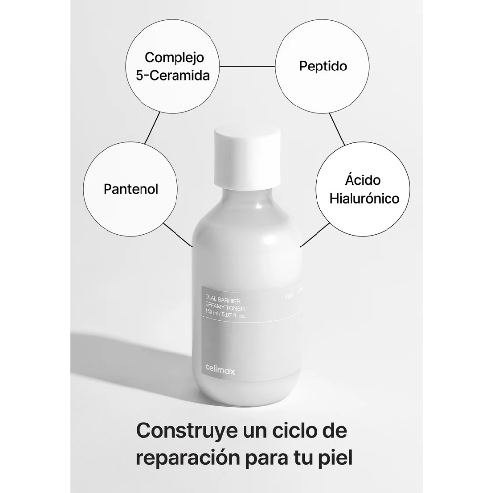 Celimax Dual Barrier Creamy Toner 150 ml - Imagen 7