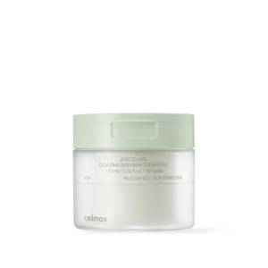Celimax Ji Woo Gae Cica BHA Blemish Toner Pad - 60 pads