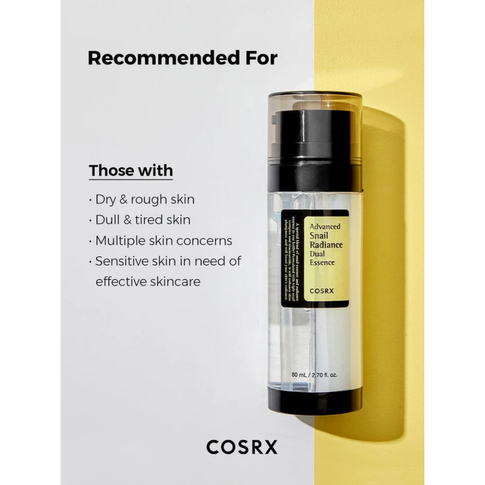 Cosrx Advanced Snail Radiance Dual Essence 80 ml - Imagen 6