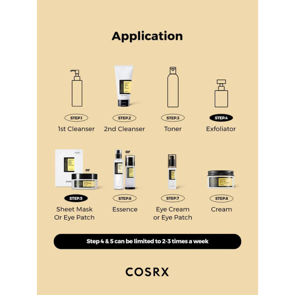 Cosrx Advanced Snail Radiance Dual Essence 80 ml - Imagen 8