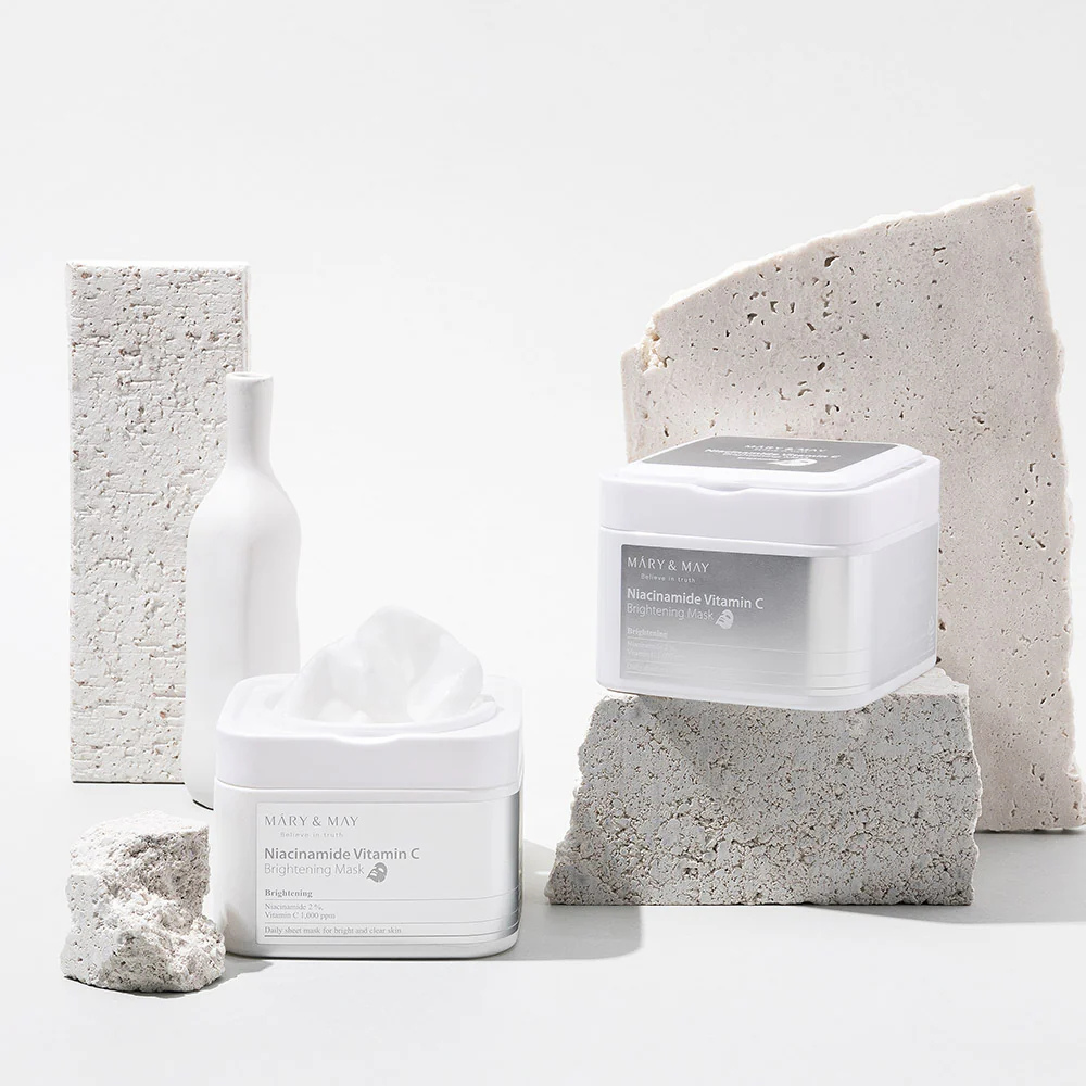 Mary&May Niacinamide Vitamin C Brightening Mask 30 pza - Imagen 3