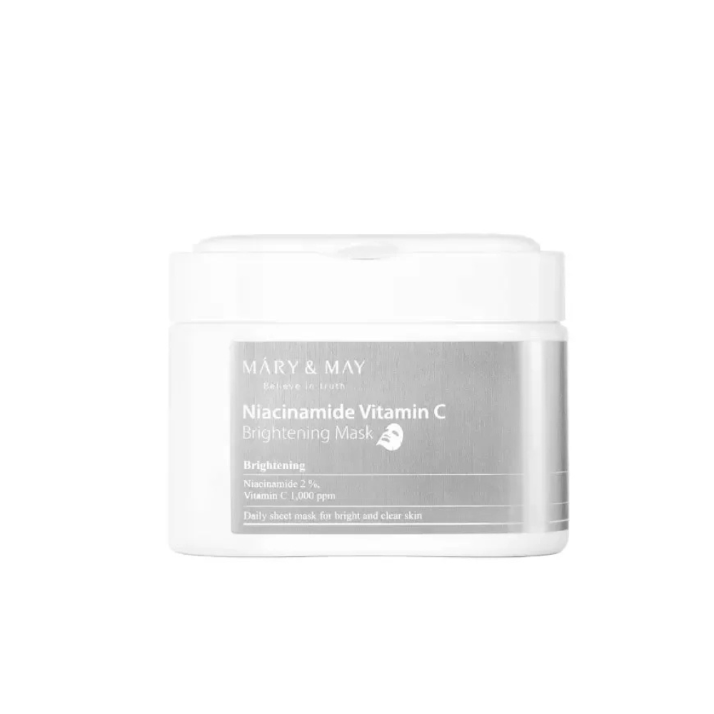 Mary&May Niacinamide Vitamin C Brightening Mask 30 pza