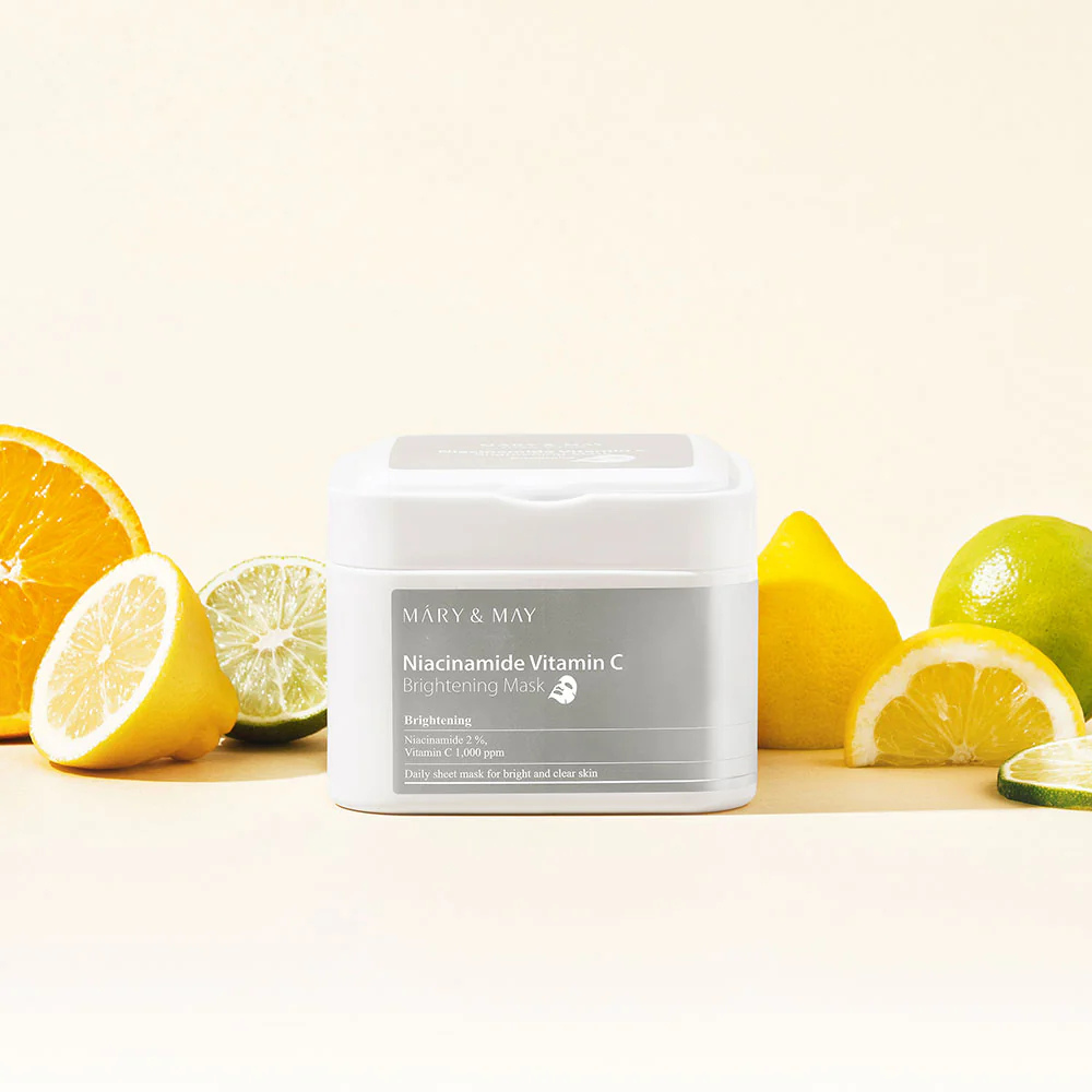 Mary&May Niacinamide Vitamin C Brightening Mask 30 pza - Imagen 6