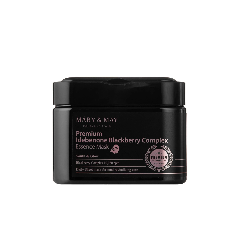 Mary&May Premium Idebenone Blackberry Complex Essence Mask 20 pza