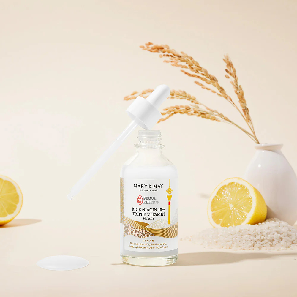 Mary&May Rice niacin 10% Triple Vitamin Serum 80 ml - Imagen 3