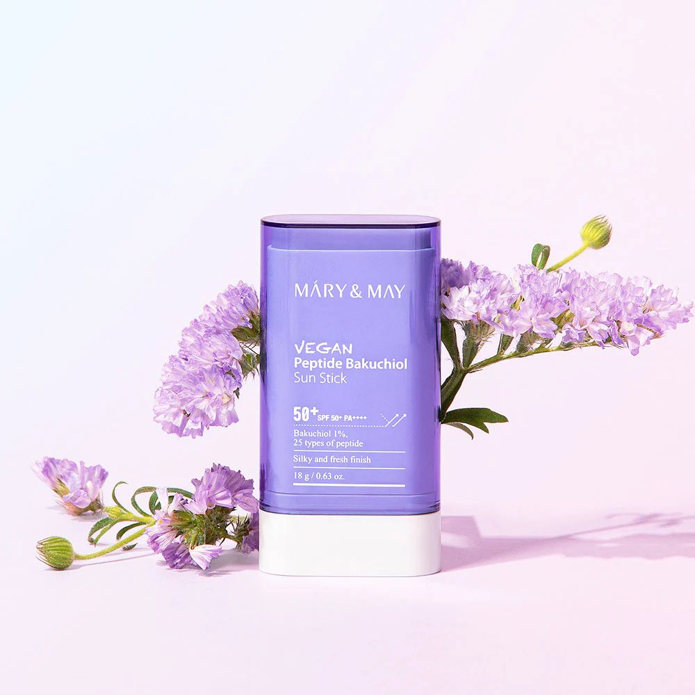 Mary&May Vegan Peptide Bakuchiol Sun Stick SPF50+ PA++++ 18 gr - Imagen 2