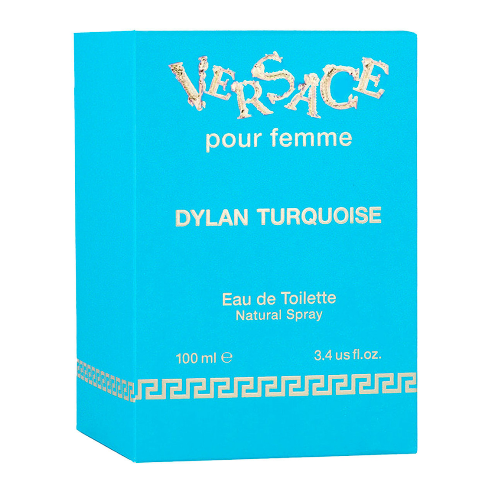 Perfume Dylan Turquoise para Dama de Versace Eau de Toilette 100 ml - Imagen 2
