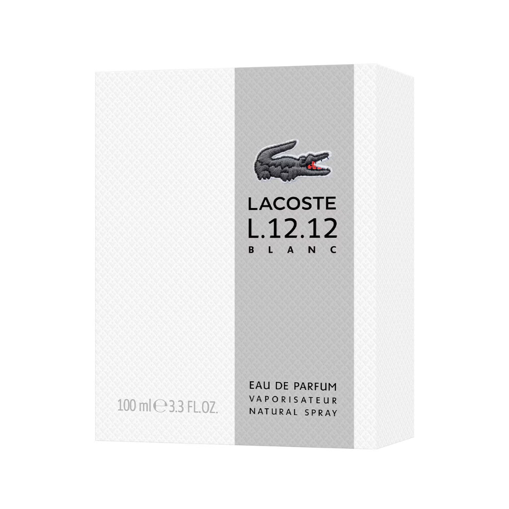 Perfume L.12.12 Blanc para Caballero de Lacoste Eau de Parfum 100 ml - Imagen 2