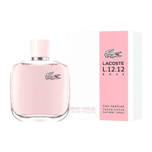 Perfume L.12.12 Rose Fraîche para Dama de Lacoste Eau de Toilette 100 ml